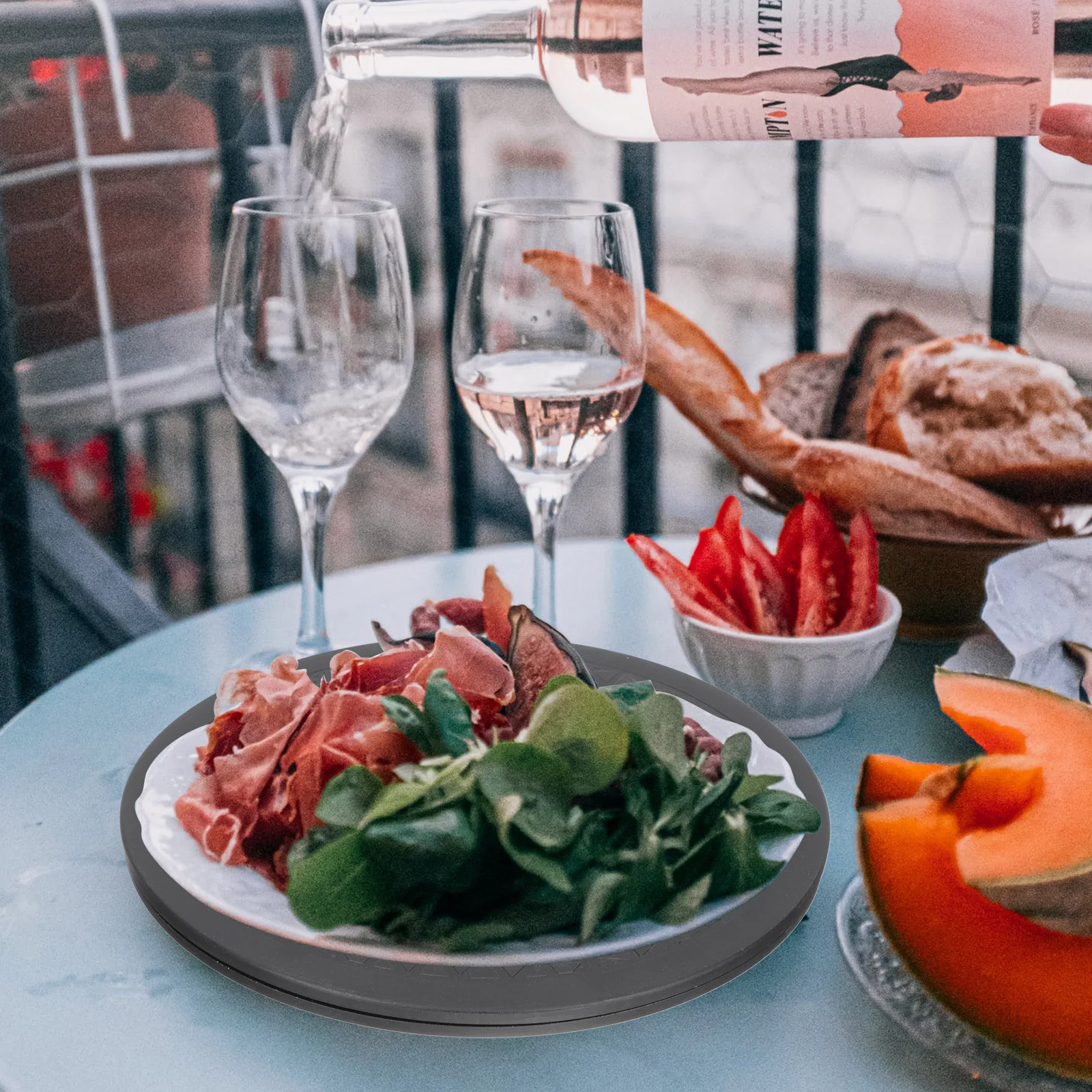 

Rotating Turntable Organizer Round Plastic Swivel Tray For Kitchen Cabinet Storage Shelf Heavy Duty Corrosion Resistant