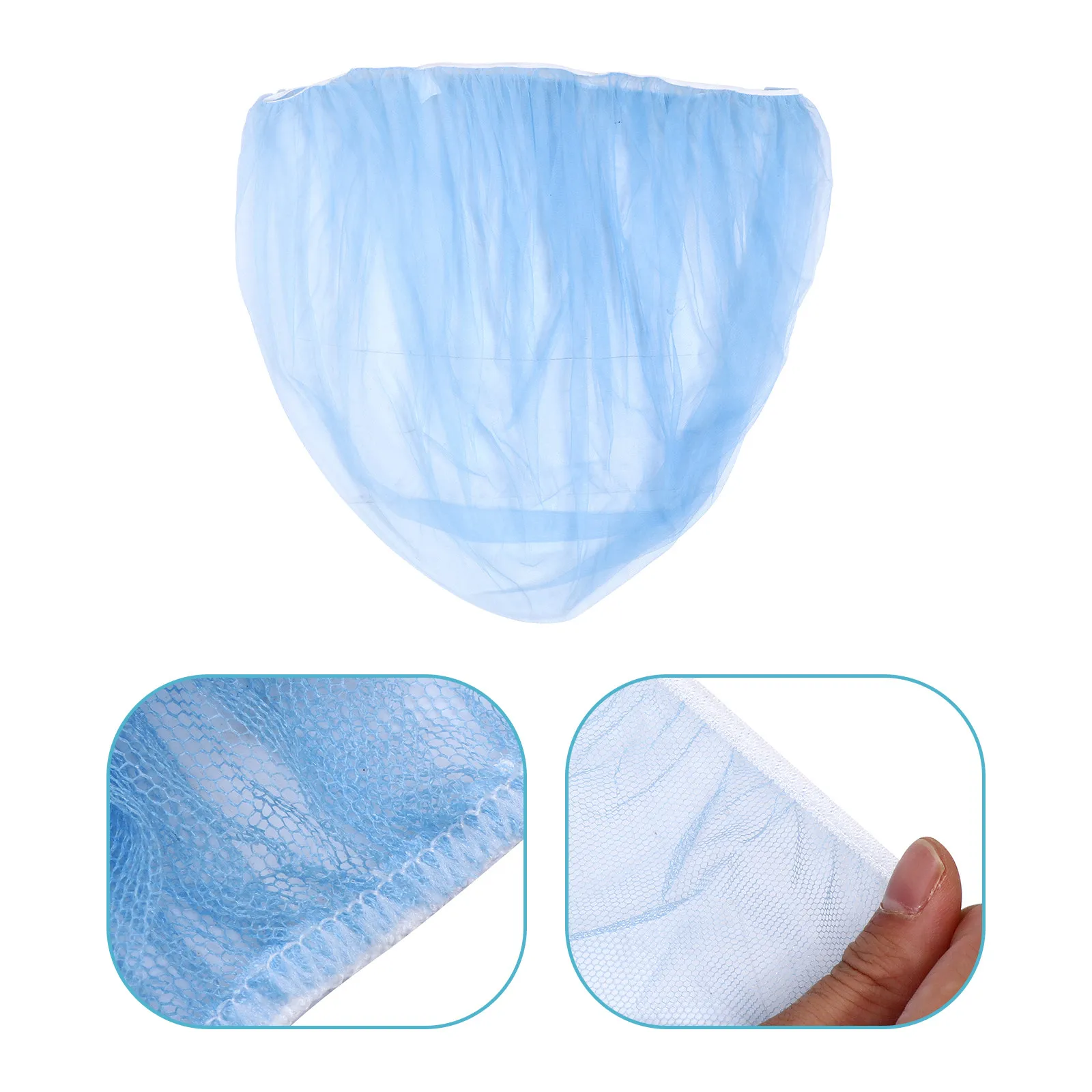 

2Pcs Elastic Baby Stroller Net Gauze Mosquito Net for Stroller Car Seat Bassinet Cradle Playpen Cool Airflow Insect Protection