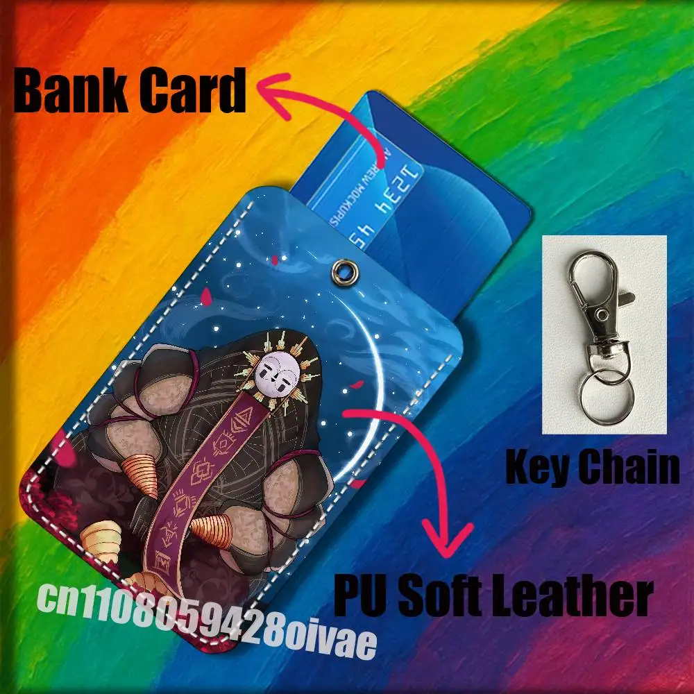 Clair Obscur Expedition 33 Per clip identificative Accesso alla banca di credito Porta carte d'acqua Copertura Decorazione Borsa Portachiavi