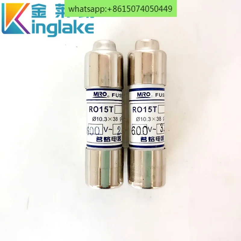 10 個 Mingrong RO15T 10.3 * 38 600V 1A~ 32A ヒューズ/ボディ