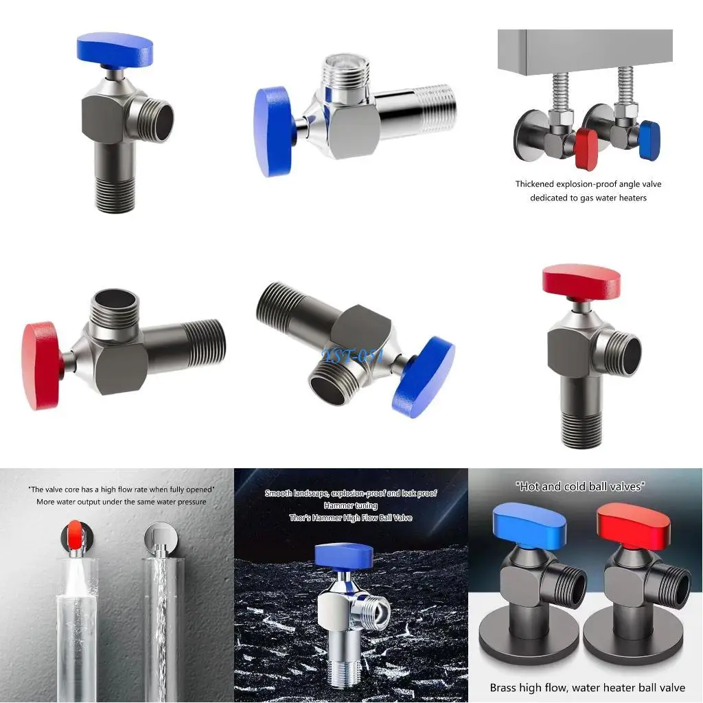 

E15A Water Heater Valves Professional Grade Repair & Maintenance Tool for Bathroom