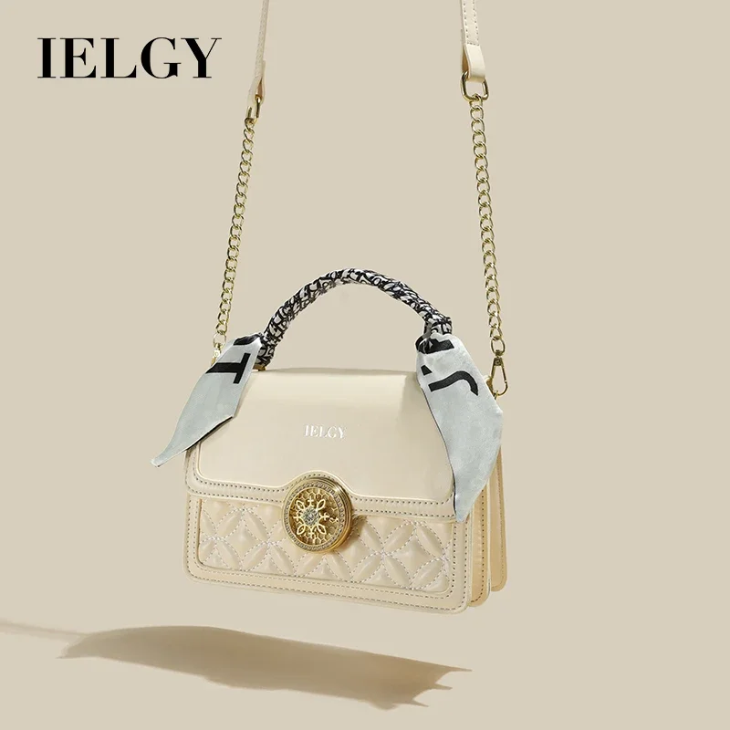 IELGY New Popular Bags High-end And Unique Design Small Square Bag Fashionable Shoulder Crossbody Handbag For Women