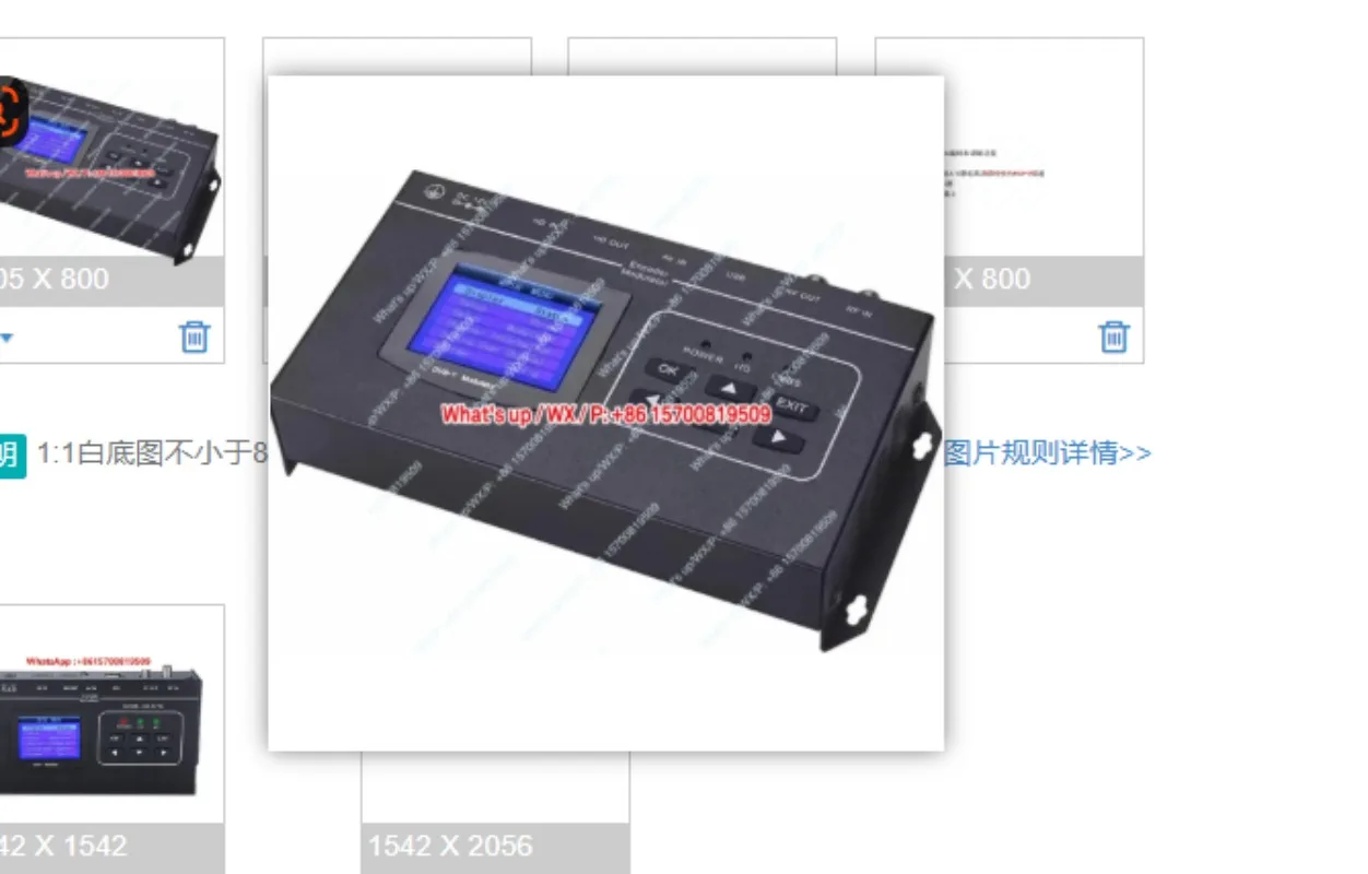 Universal  Agile High List Digital Modulator Export English MPEG4 HD to DVB-T RF Encoder