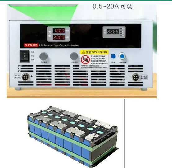 

4-100V Lithium Iron Phosphate Battery Pack Capacity Tester