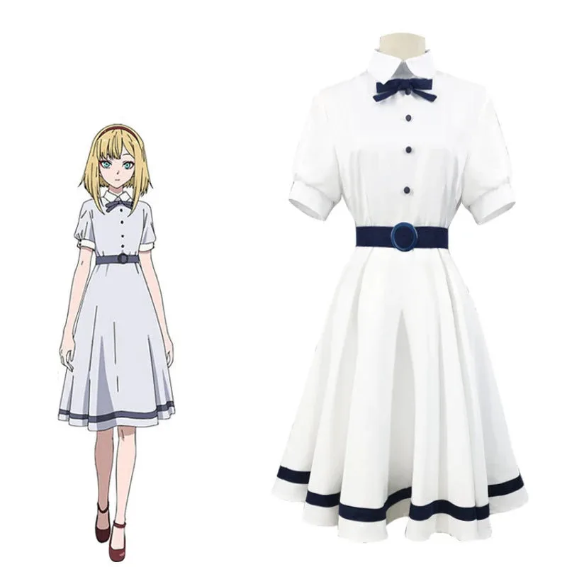 

Косплей Костюм Белое Платье Аниме Takt op Destiny Ролевая Игра Хэллоуин Наряд Для Женщин dl;1