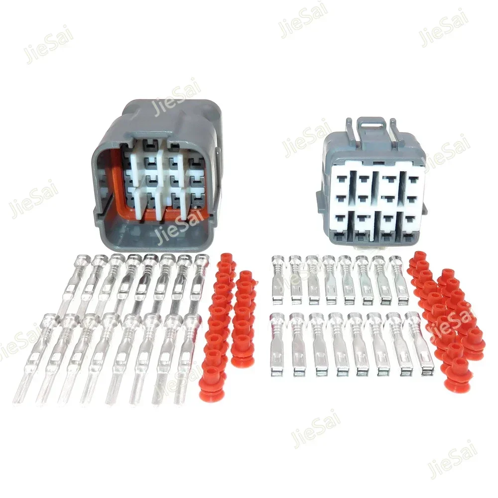 16 Pin Car Male Plug Female Socket Automobile Wiring Adapter 6188-0495 6189-0715 Auto Waterproof Electrical Connector