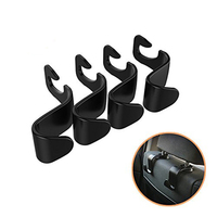 1/2/4 Pcs Universal Car Seat Back Hook Headrest Hanger Car Accessories Interior Portable Holder Storage for Clothes Bag Purse