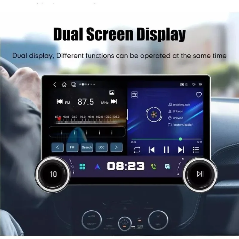 Universal 10.1 Inch Double Knob Car Android Navigator MP5/carplay Car Audio Multimedia Player Automobile Electronics Accessory