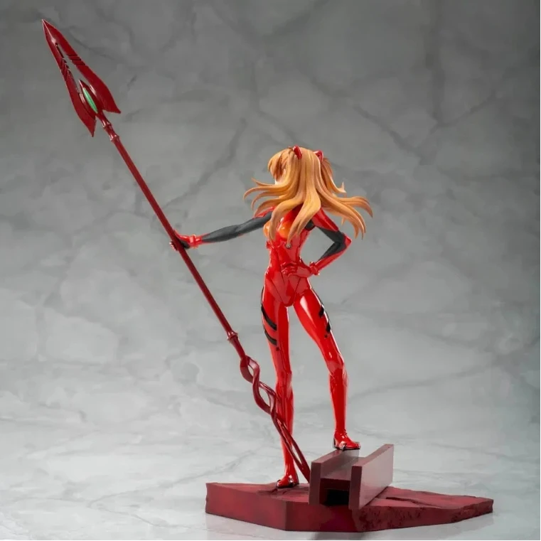 لعبة قبة Sega Luminasta Asuka Longinus الأصلية، ارتفاع حوالي 21 سم، مجموعة زينة شخصية عصرية هدية العيد