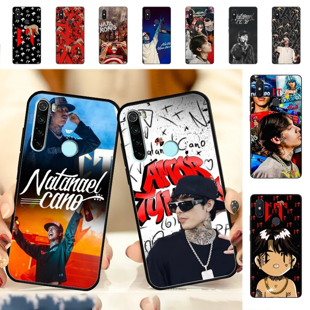 Natanael Cano Rapper CT Phone Case For Redmi Note 4 X 5 A 6 7 8 T 9 9S 10 11 11S 11Epro Poco M3 Pro