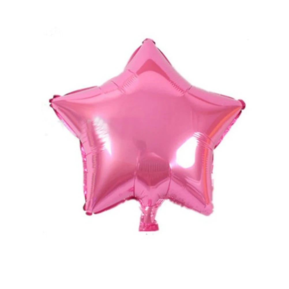 

18 Inch Pink Pearlescent Star Balloons Romantic Wedding Valentine Decorations Foil Helium Reusable Party Balloon