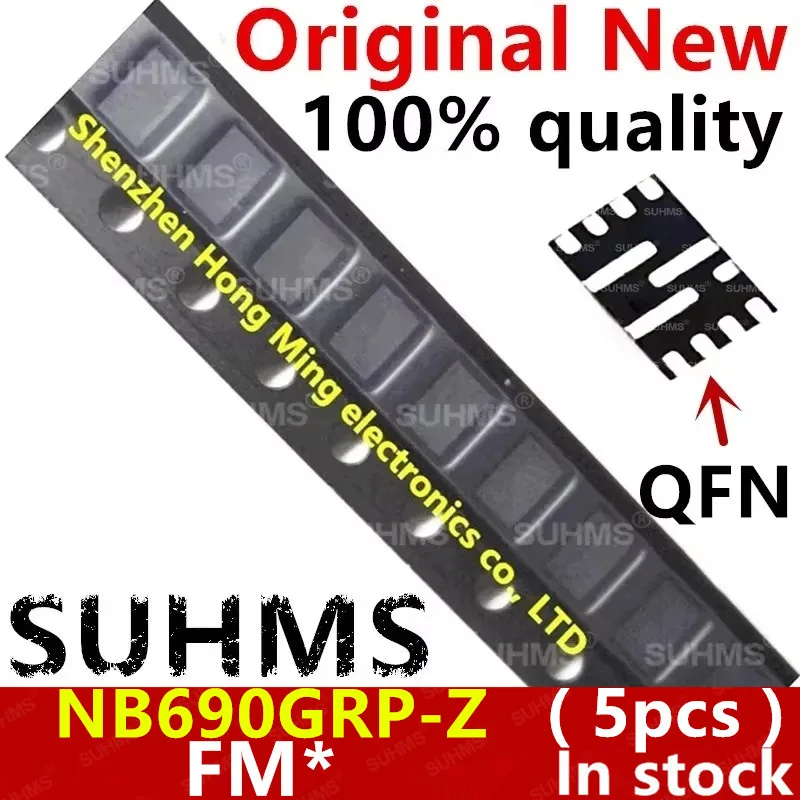 

(5piece)100% New NB690GRP-Z NB690GRP NB690 FMK FMN FM.. QFN-12 Chipset