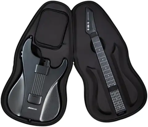 AeroBand Guitar Electric Guitar Pain-Free Silicone String All-in-One 9 Sound Styles Acoustic Bass With Speaker Microphone