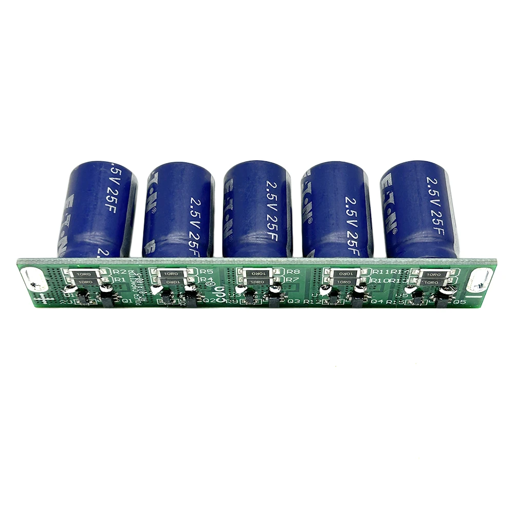 1Set 12.5V5F Automotive Rectifier Module 2.5V25F Farad Capacitor With Balancing Protecting Board Small Module Lifting Power