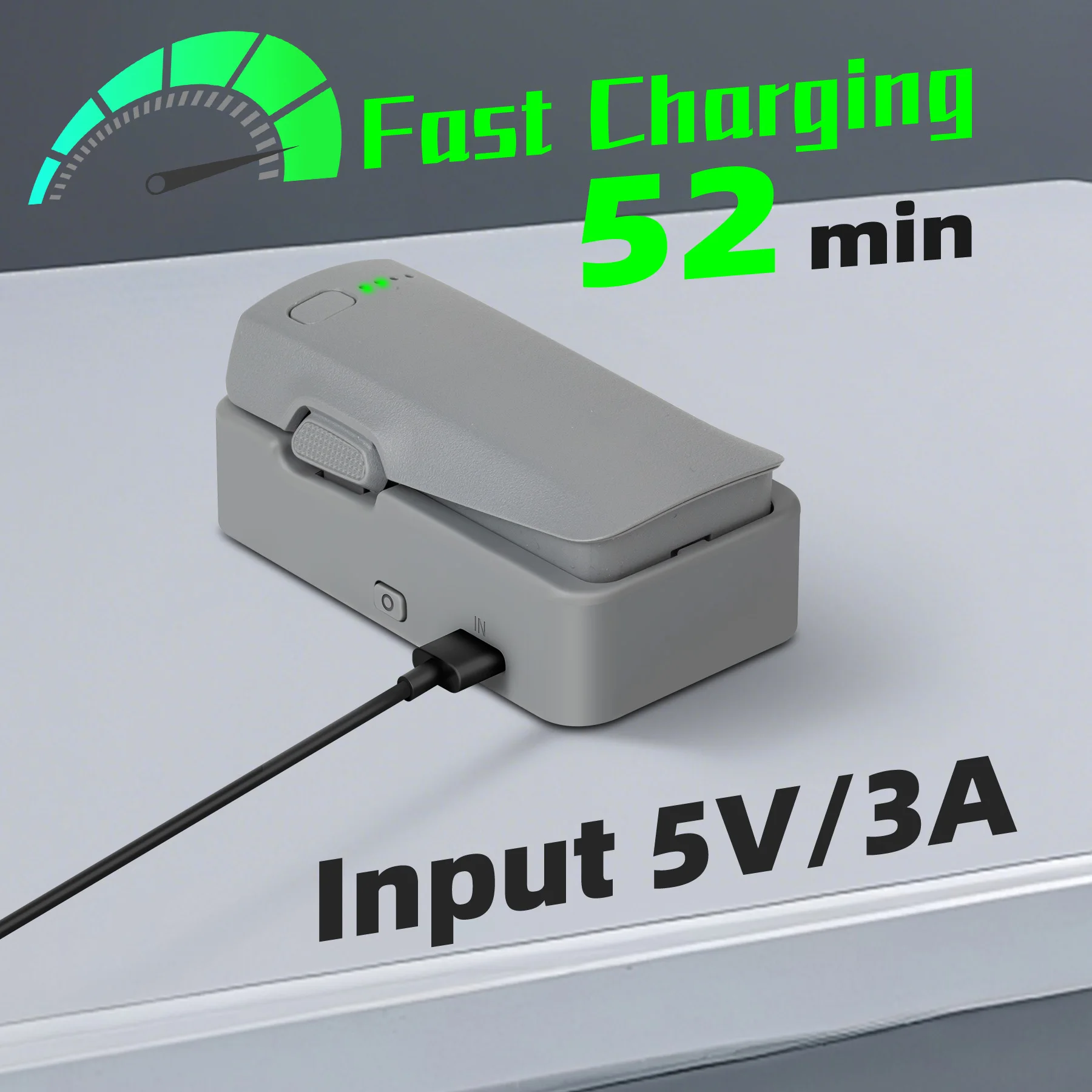 USB Battery Charger For DJI NEO 2 Drone Single-Channel Intelligent Charging Hub Portable Drone Charger For DJI NEO 2 Accessories