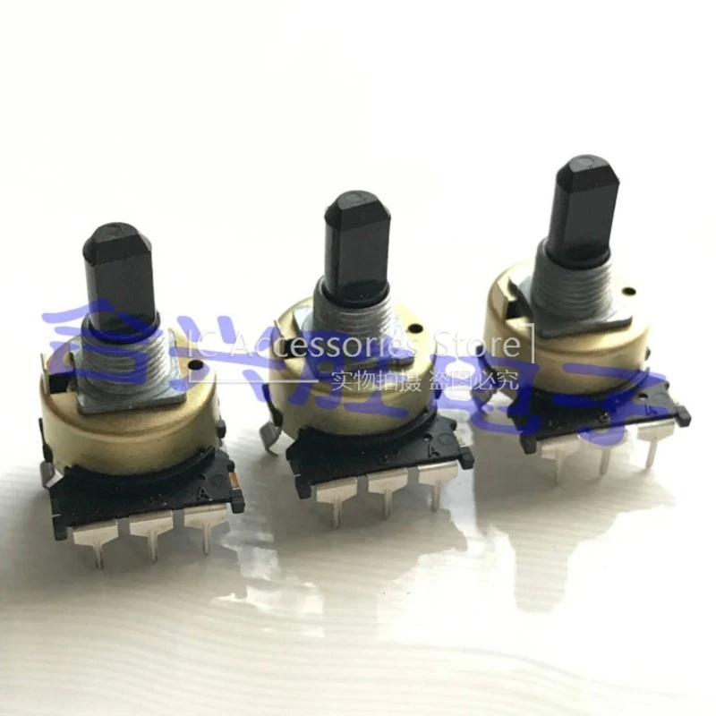 2PCS EVQWQ7F1524B Rotary Encoder 360 Degree Rotation Without Positioning 24 Pulse Shaft Length 15MM