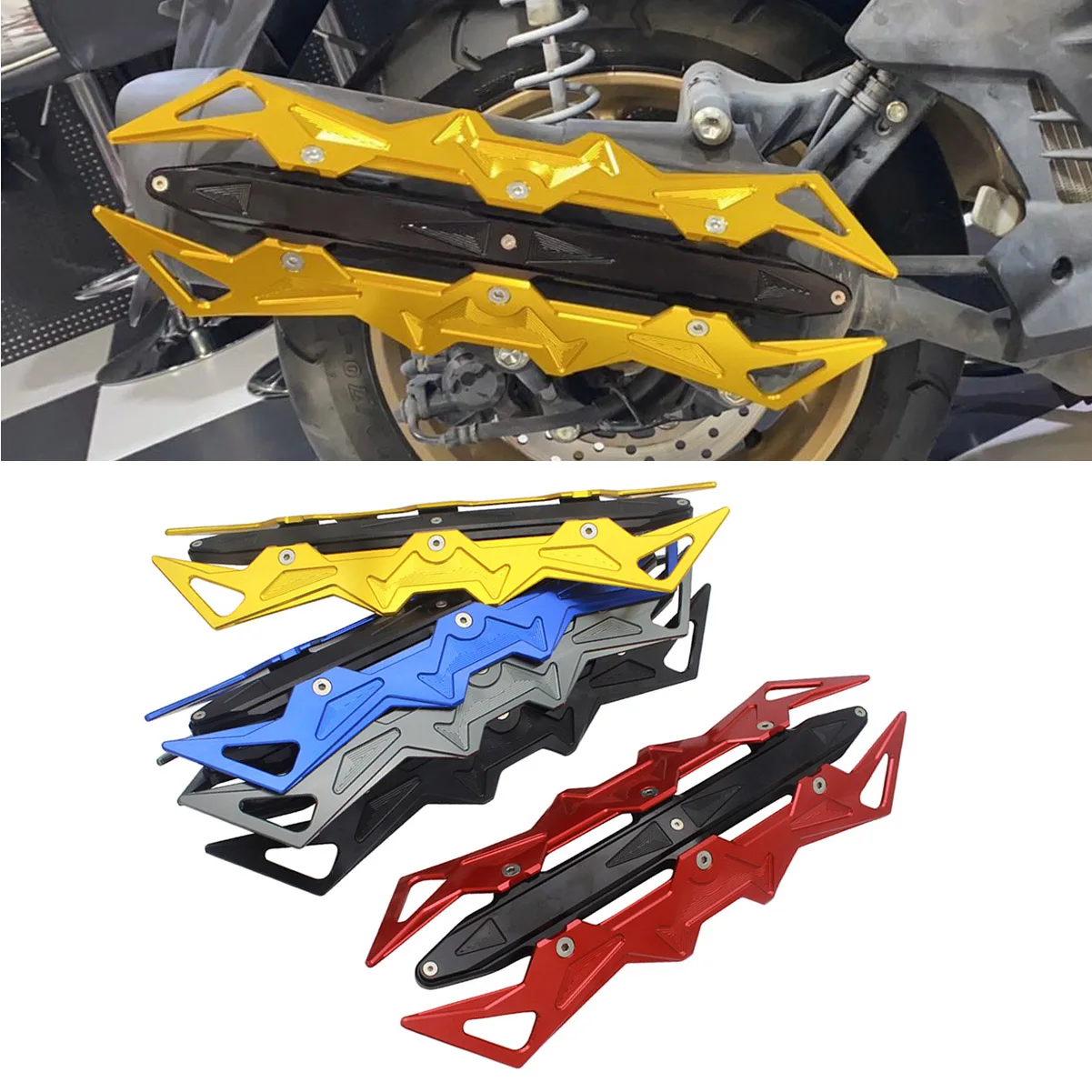 

Exhaust Pipe Heat Shield Cover Guard For YAMAHA Nmax 125 150 155 Aerox/NVX 155 2015-2026 2024 2023 2022 2020