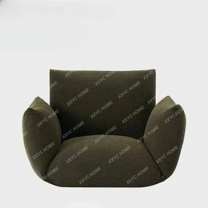 

Мягкий диван с регулируемой спинкой, одно- или двухместный, кремового цвета, для спальни или балкона.