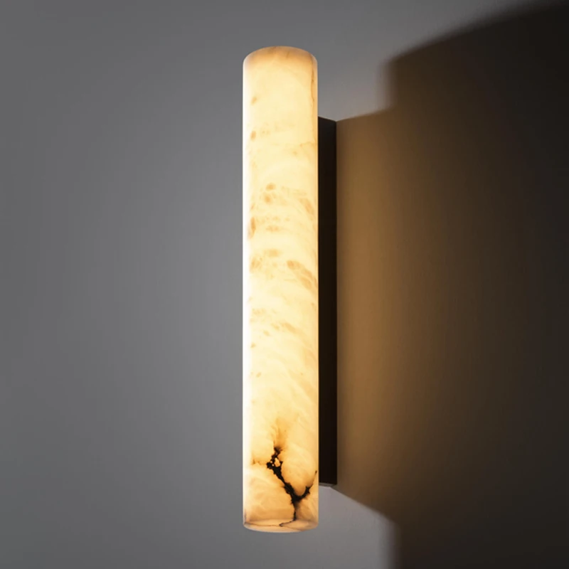 

Modern Long Alabaster Creative Minimalist Hotel Corridor Cofeshop Corridor Aisle Indoor Home Decoration Luxury Wall Lamp