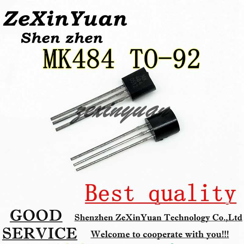 10PCS/LOT MK484 484 TO-92 NEW MINIATURE IC RECEIVER FOR AM RADIO Best quality