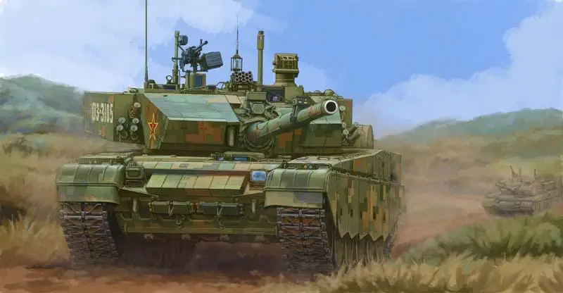 Hobby Boss 84518 1/35 Scale Chinese PLA ZTZ-99A MBT Plastic Assemble Model Kit