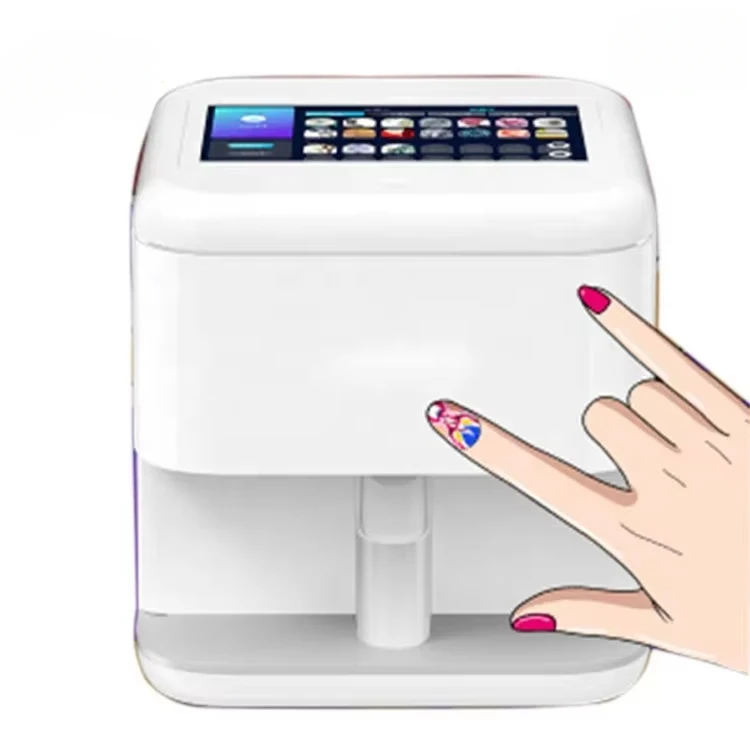 

Sales Professional Nail Printer Digital 3D Nail Printer Portable Machine For Toenails And Fingernails