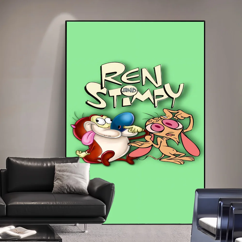 Ren And Stimpy Good Quality Prints And Posters Whitepaper Prints Posters Artwork Wall Decor