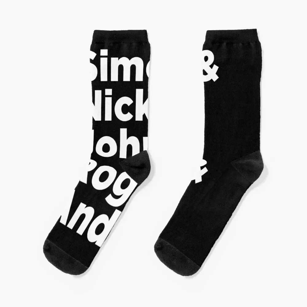 My Favorite People British Duran Duran Rock Band Gift For Fan Socks Climbing Running summer Men Socks Luxury Brand Women's