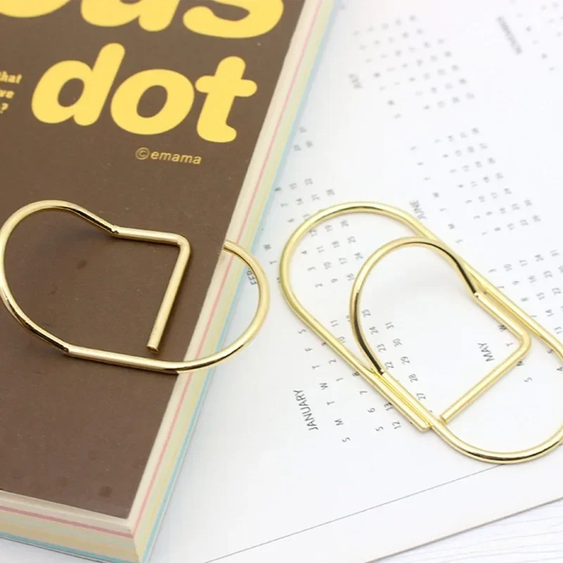 5Pcs Metal Pen Clip New Creative Notebook Accessories Paper Clips for Convenient Carrying Paper Clips, Pen Holder Pen Buckle