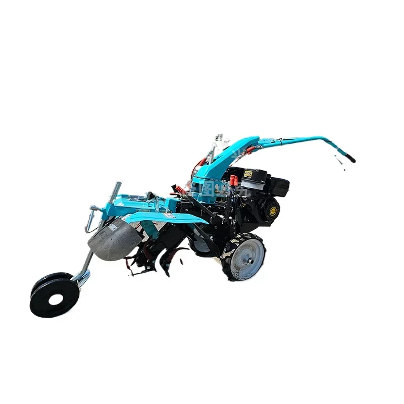 trenching machine pastoral management machine trenching new green onion greenhouse