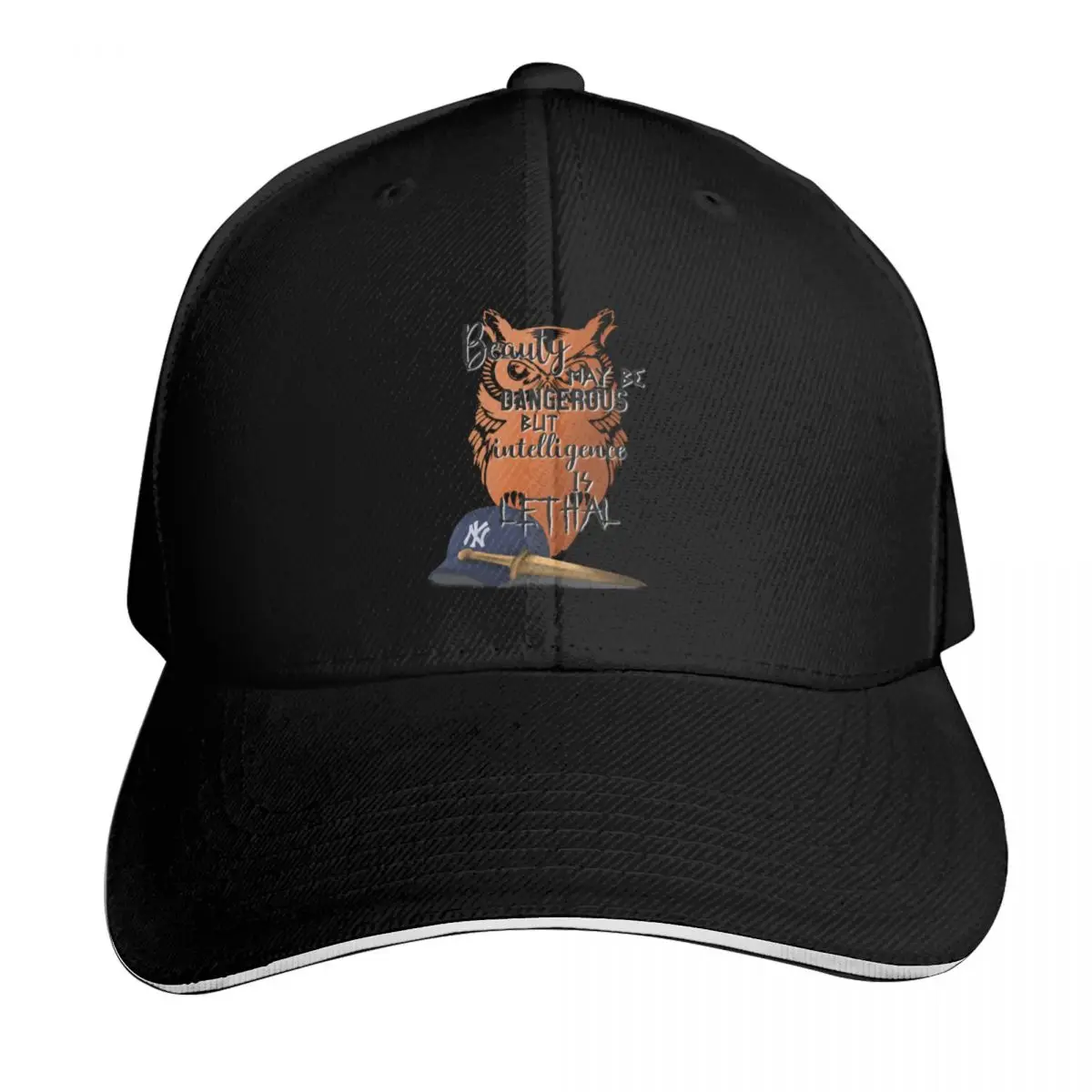Intelligence is lethal - percy jackson quotes Baseball Cap Men Women Casual Summer Sport Sun Cap