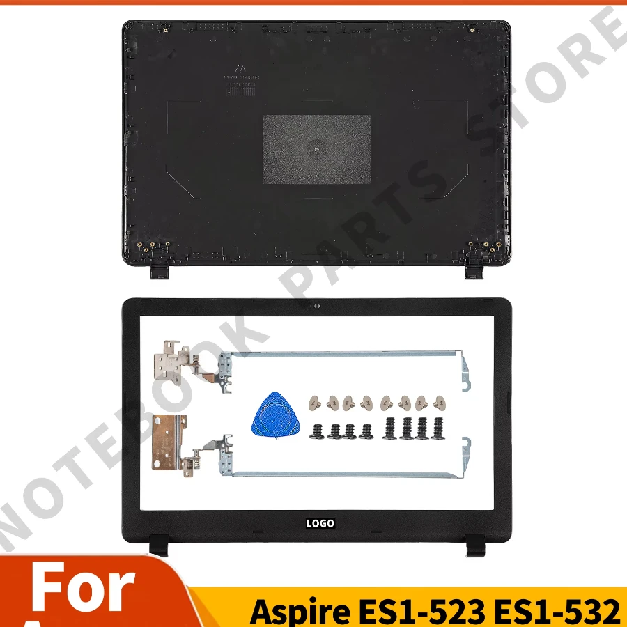 

Новые детали для Aspire ES1-523 ES1-532 ES1-533 ES1-572 ES1-532G ЖК-петли/ЖК-задняя крышка/ЖК-Передняя панель черного цвета