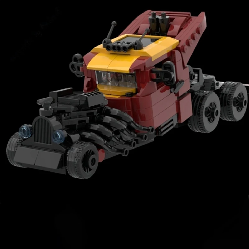 

413PCS MOC Hot Rim Truck Building Blocks Custom Car Model DIY Model Building Blocks Birthday Toys Gift