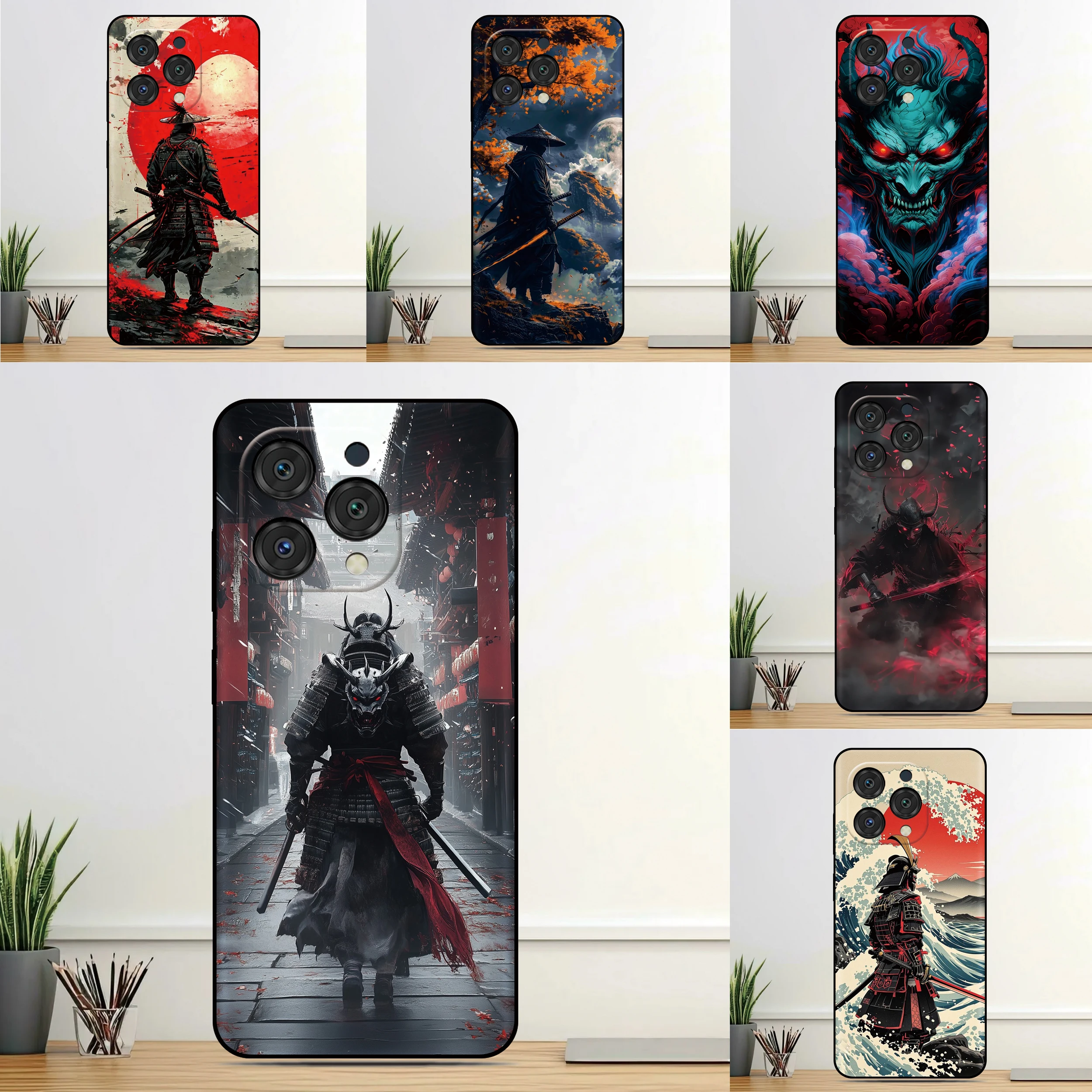 Japanese Samurai Phone Case For Nokia C32 G42 6.2 7.2 G21 C21 C01 G11 Plus C12 C31 C02 G22 G20 G10 C10 C20 8 C3 Custom Cover