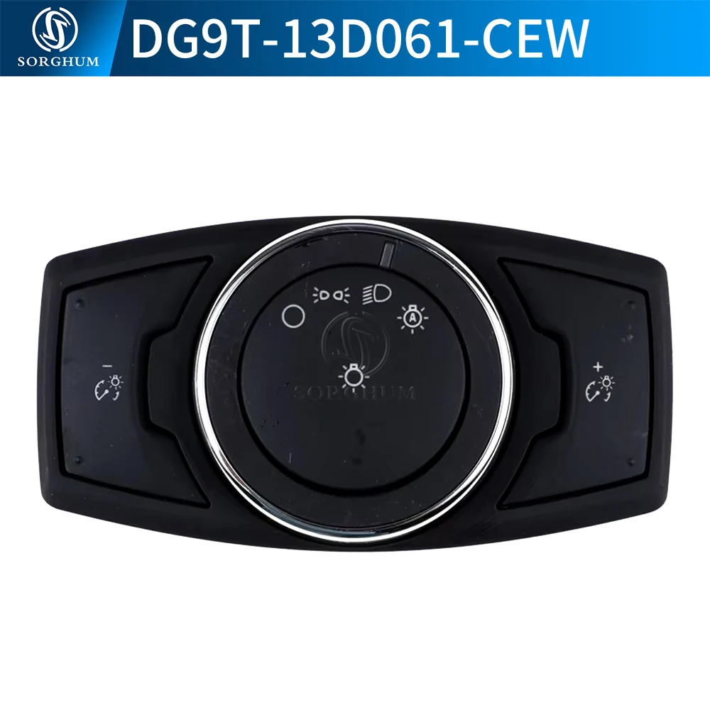 SORGHUM DG9T-13D061-CEW سيارة العلوي الضباب ضوء مصباح التحكم التبديل زر لفورد موستانج 2015 2016 2017 2018 DG9T13D061CEW