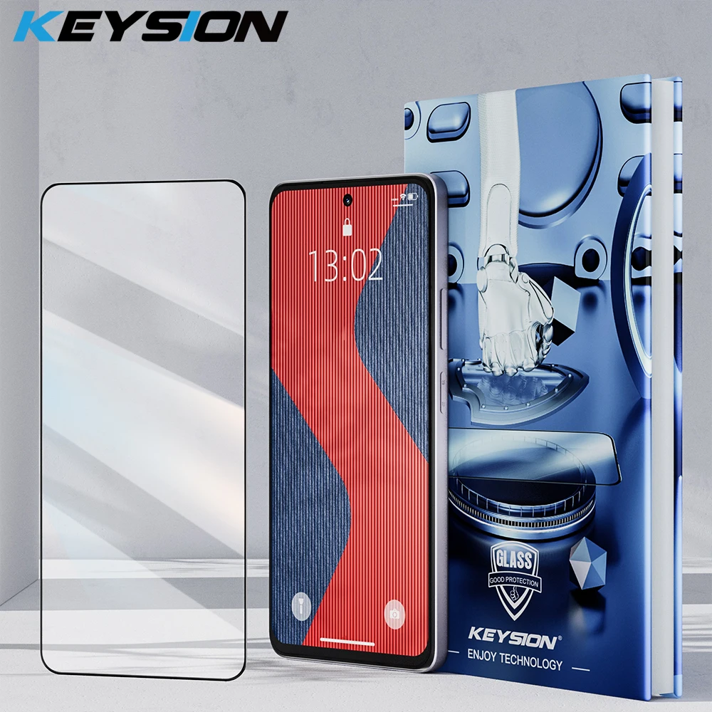 KEYSION Tempered Glass Full Cover for OnePlus Nord 4 3 5G CE 4 3 Lite 5G N30 SE HD Screen Protective Glass Film for 1+ Ace 3v 2V