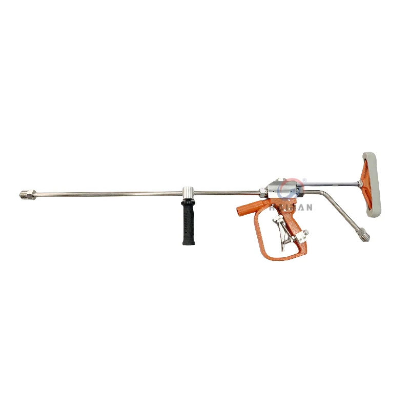 

2800 bar 400000psi High Pressure Cleaning Hand Control Guns Hand and Foot Operation