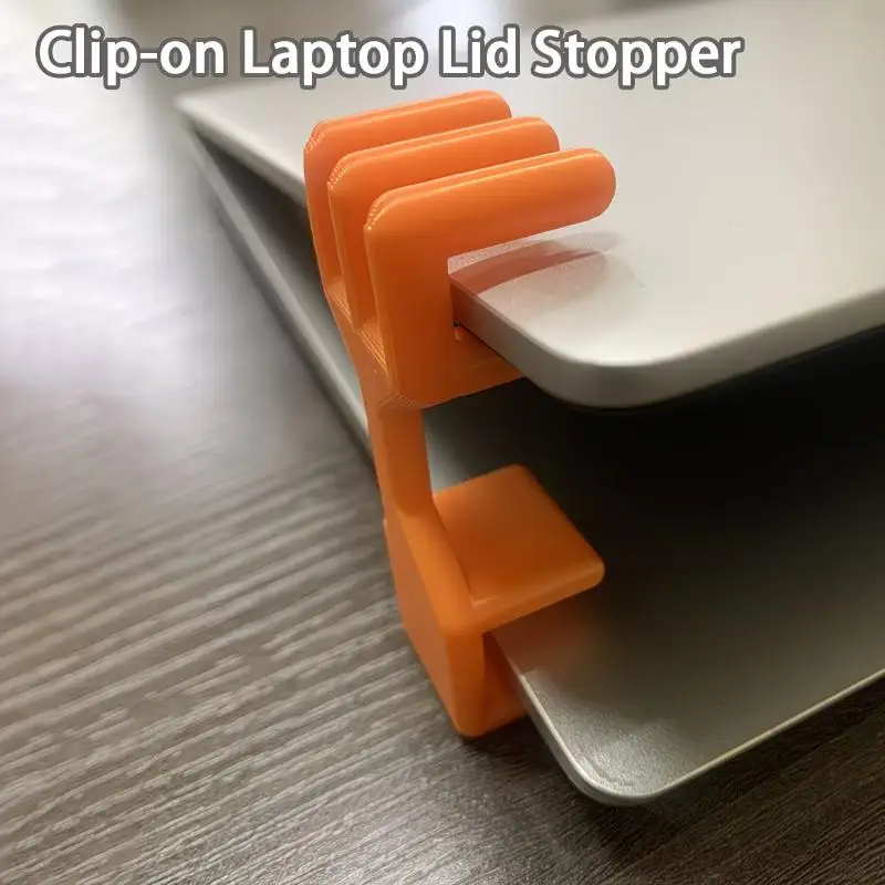 Portable Anti-Closing Laptop Stand & Cooling System Universal, Lid Stopper For Screen, Perfect For Home Office Business Travel