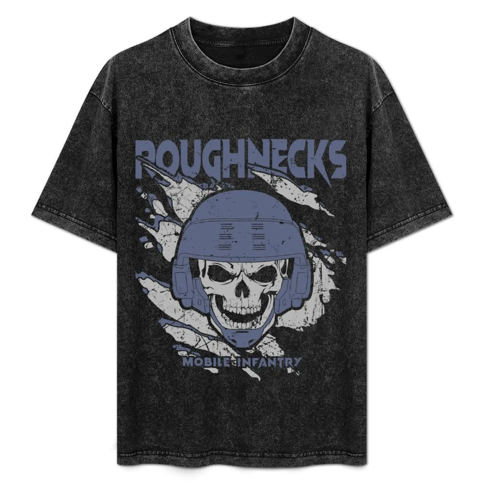 

ROUGHNECKS - SPLAT T-Shirt sweat vintage clothes boys whites mens white t shirts