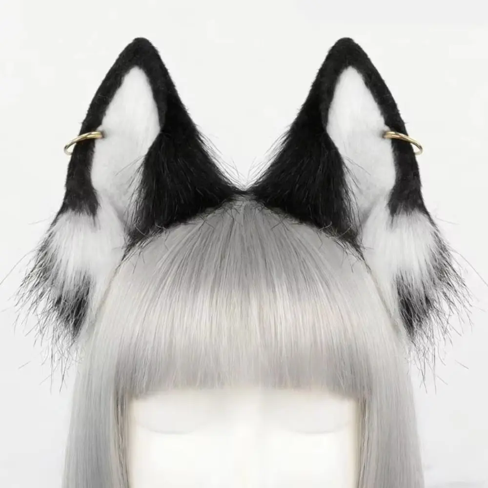 Cute Animal Cat Ears Headband Furry Artificial Lolita Ears Headwear Reusable Hair Accessories Hair Accessories Festival
