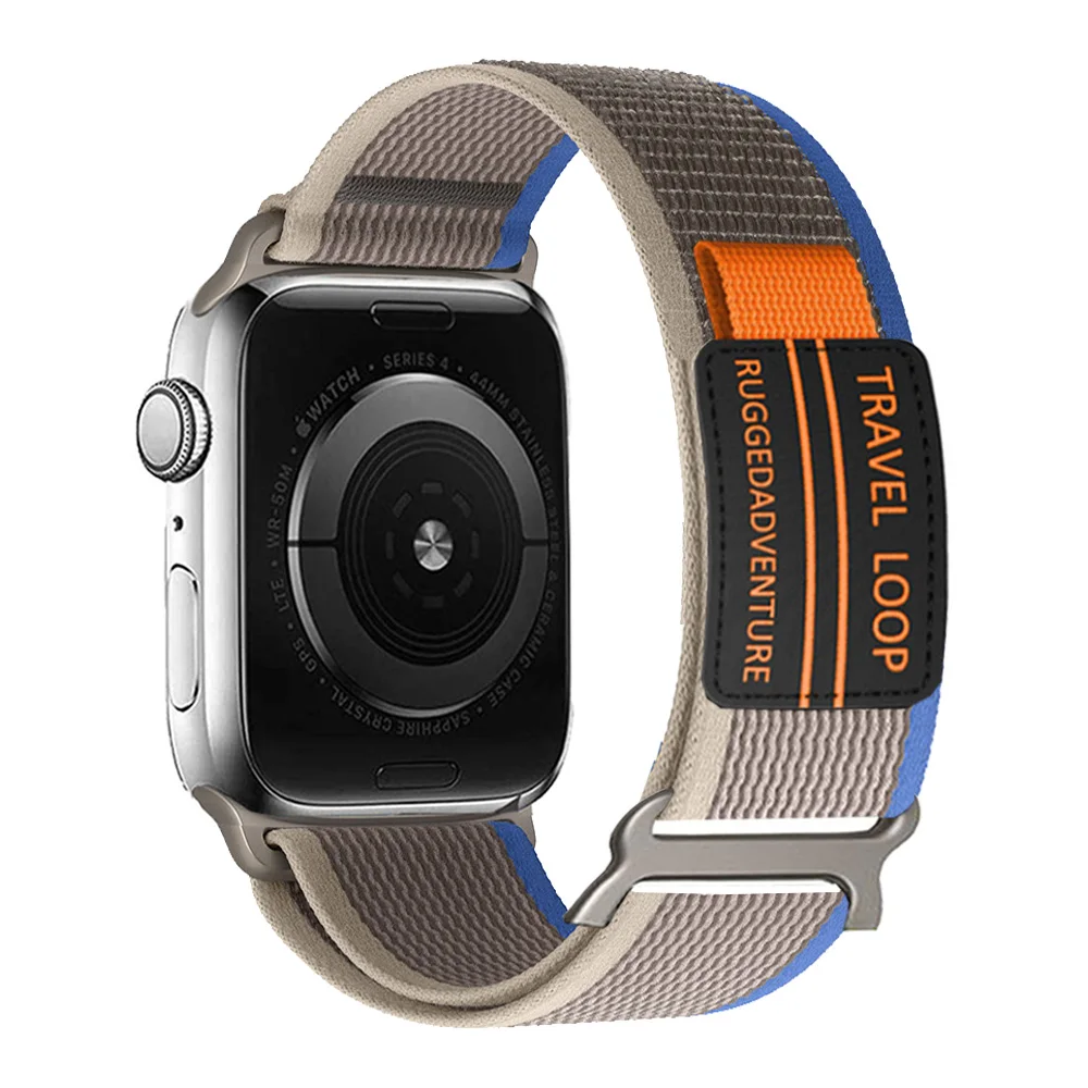 Trail for Apple Watch Ultra 2 Band 49mm 44mm 45mm 40mm 41mm 42mm 38mm nylon bracelet correa iwatch series 8 7 6 5 4 9 se strap
