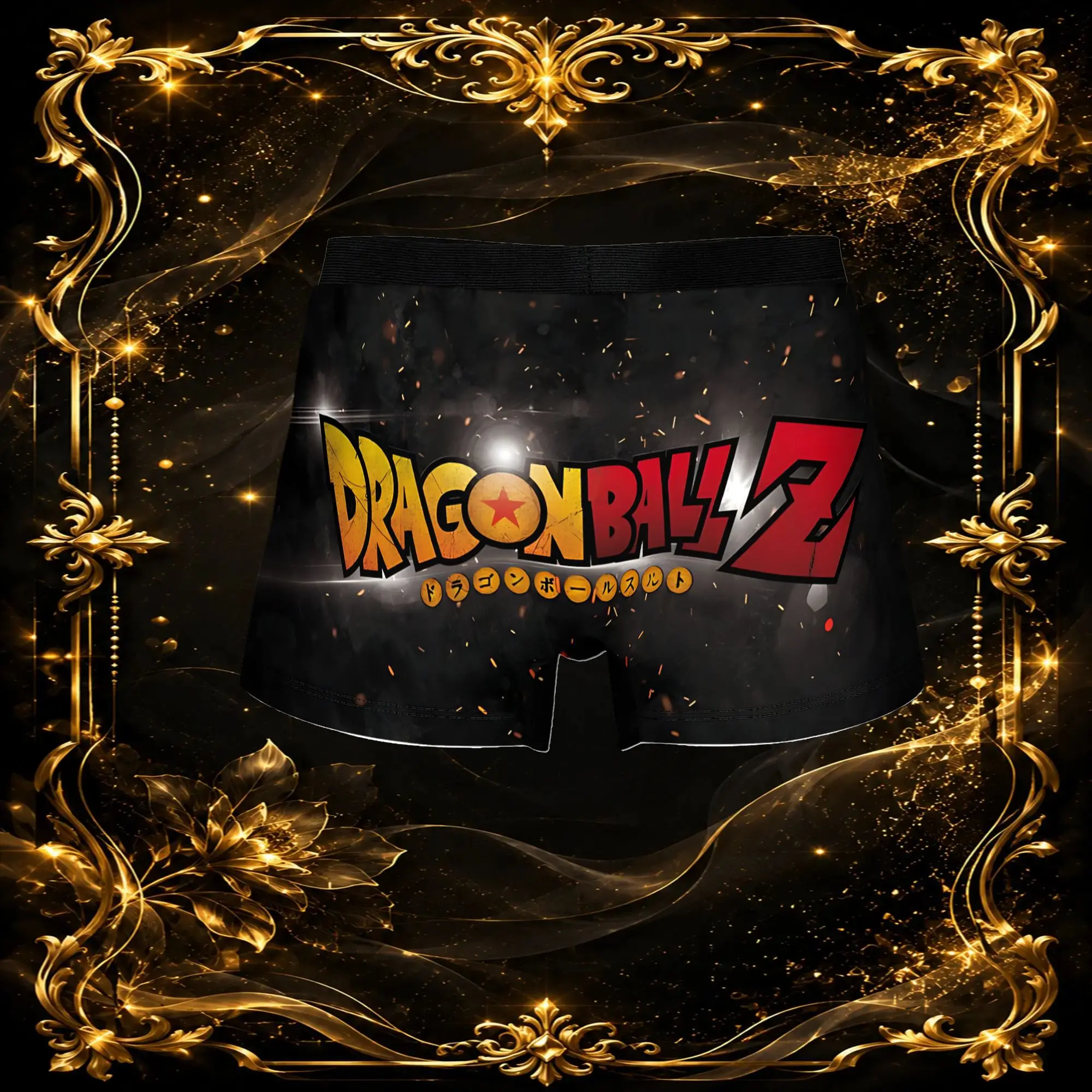 3Pcs  boxers Dragon Ball Z Underpants Homme Panties Men's Underwear Sexy Shorts Boxer Briefs