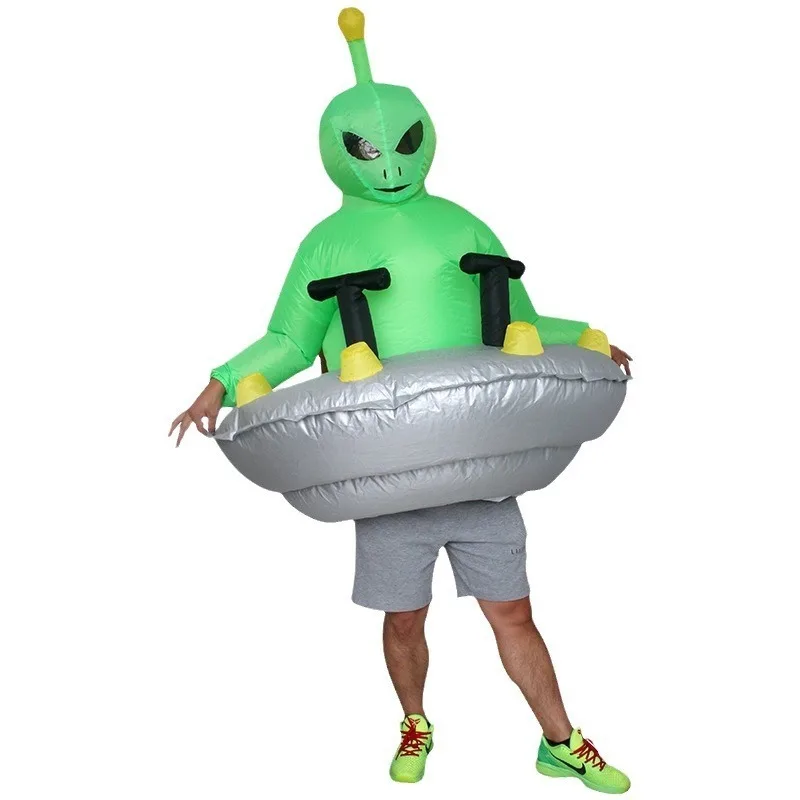 Halloween Inflatable Suit UFO Alien Funny Festival Performance Party Cosplay Alien Inflatable Suit