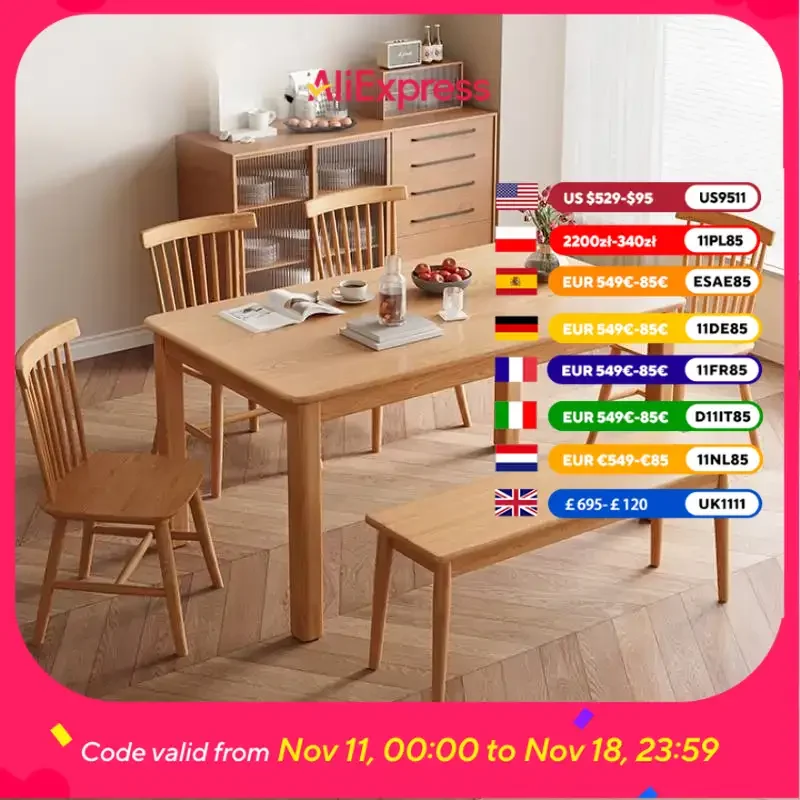 

Organizer Party Dining Table Study Event Unique Big Rectangular Dining Table Coffee Set Nordic Mesa Para Comedor Furniture Home