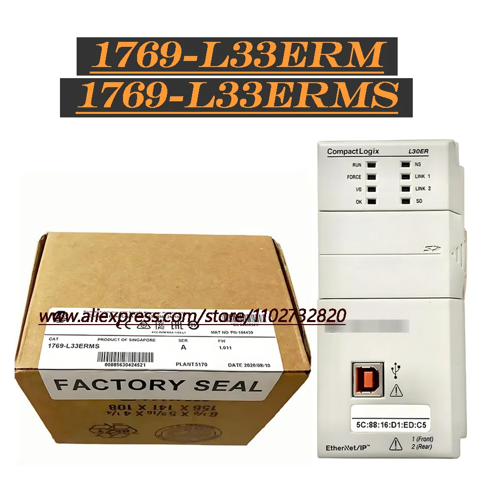 

Brand New Module Controller 1769-L33ERM 1769-L33ERMS In Stock And Fast Delivery