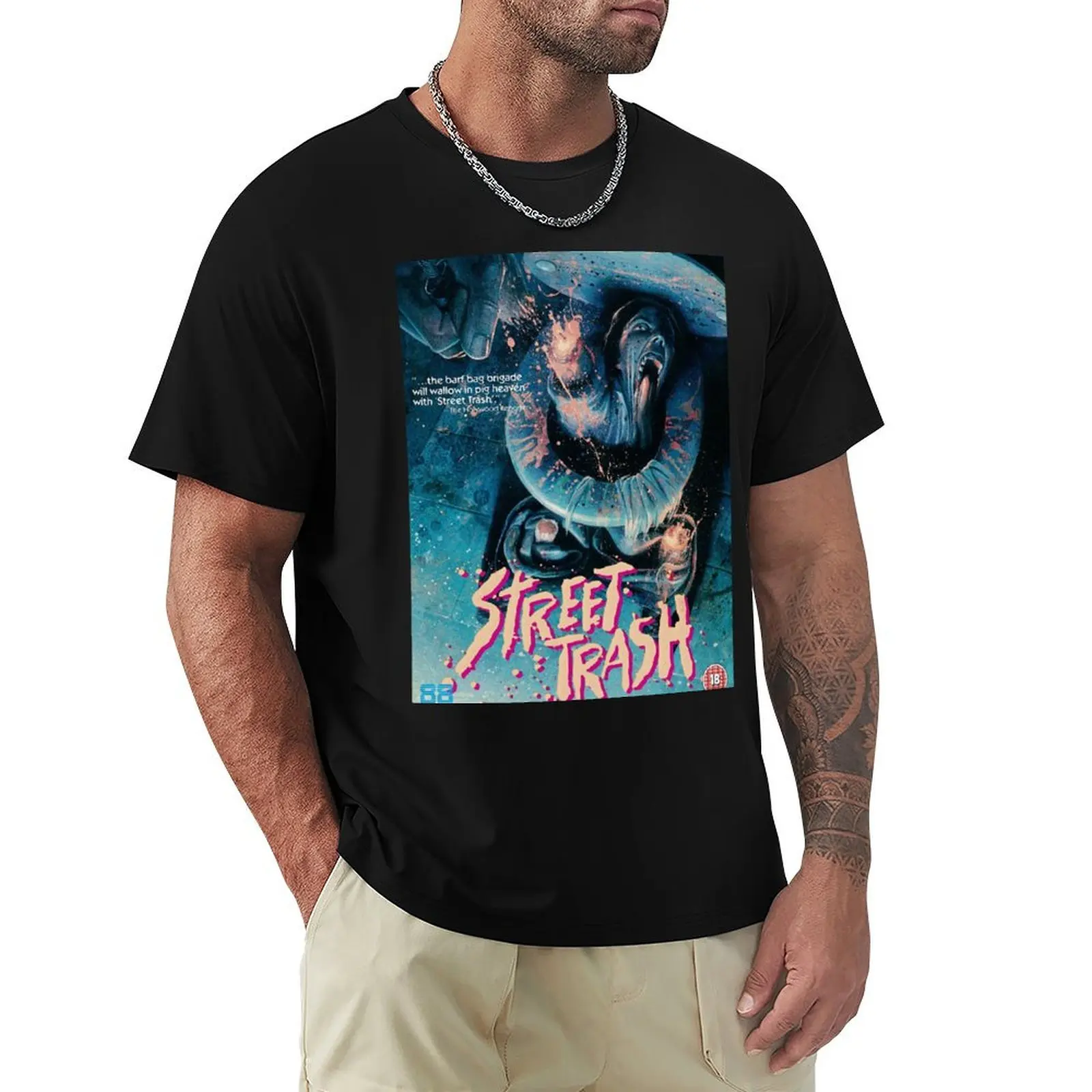 Street Trash T-Shirt Casual Loose Fit Short Sleeve T-Shirt