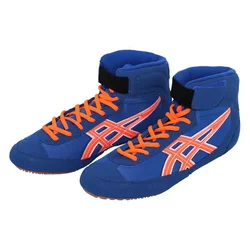 Children And Adults Boxing Shoes Sneakers Lightweight Breathable Non-Slip Sanda Fighting Wrestling Training Shoes