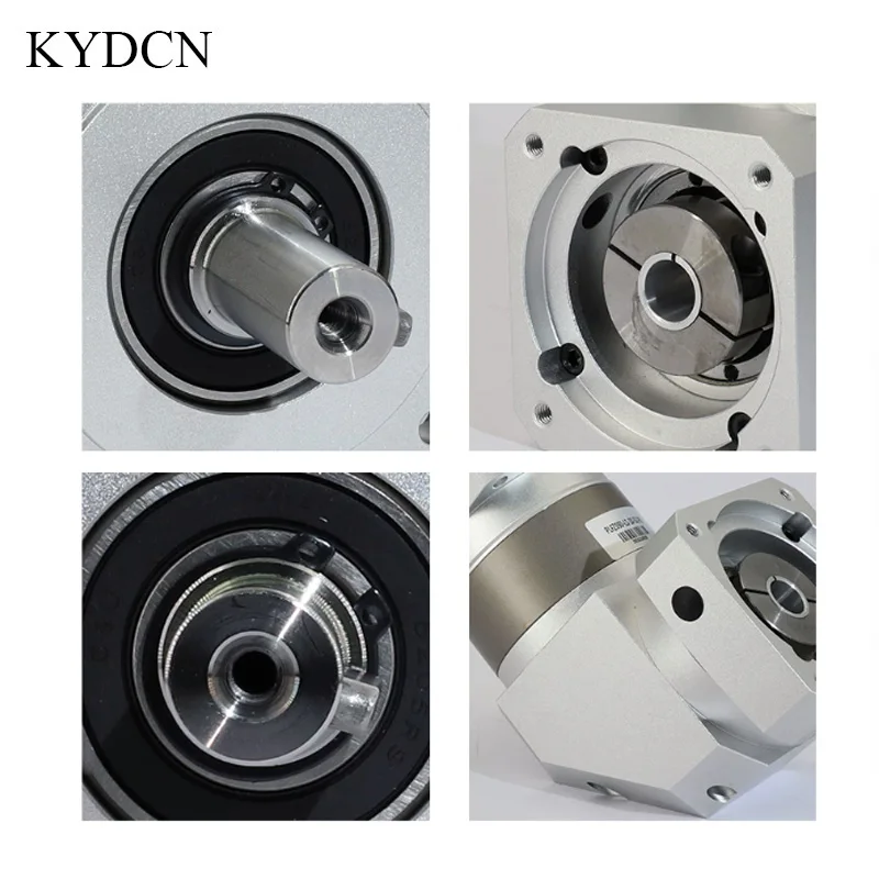 90 Degree Right Angle Planetary Gear Reducer High Torque Low Noise Planetary Gearbox For Servo Stepper Motor CNC Parts