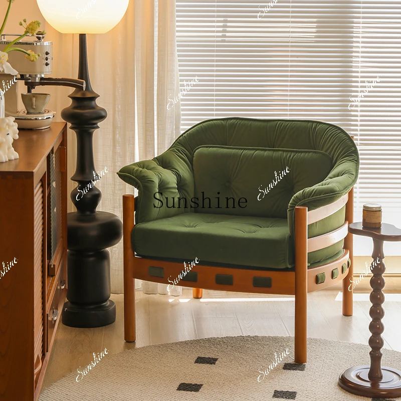 Small apartment household bedroom leisure single chair simple lazy sofa  FT