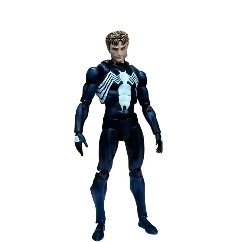 

Распродажа: Коллекционная подвижная фигурка Человека-паука (Питер Паркер) в костюме Венома, 15 см, из ПВХ, симбиот, Mafex, Mol Ornament, для мальчиков